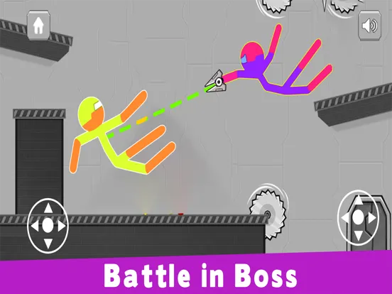 Captures d'écran de Supreme Stickman Craft Fighter iPad 