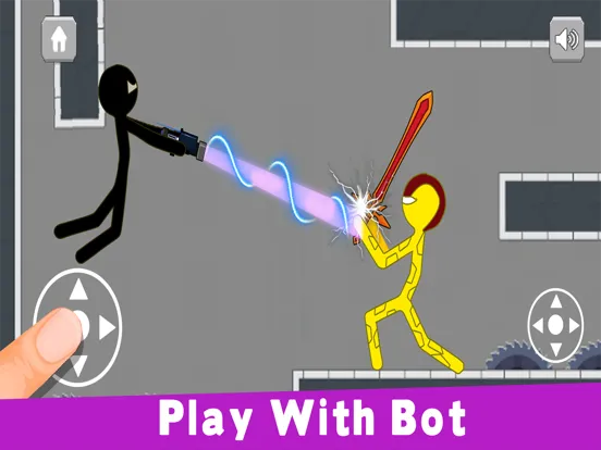 Captures d'écran de Supreme Stickman Craft Fighter iPad 