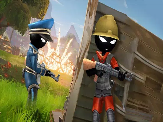 Stickman Critical Ops: FPS Pro iPad 应用截图