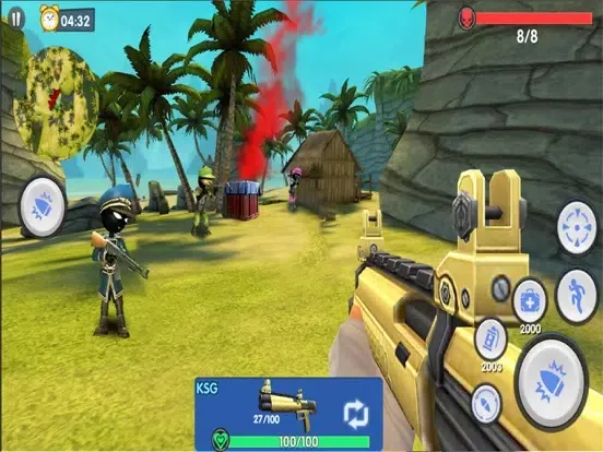 Stickman Critical Ops: FPS Pro iPad  スクリーンショット