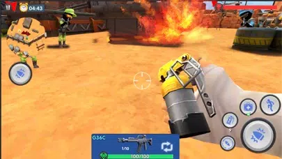 Stickman Critical Ops: FPS Pro应用截图