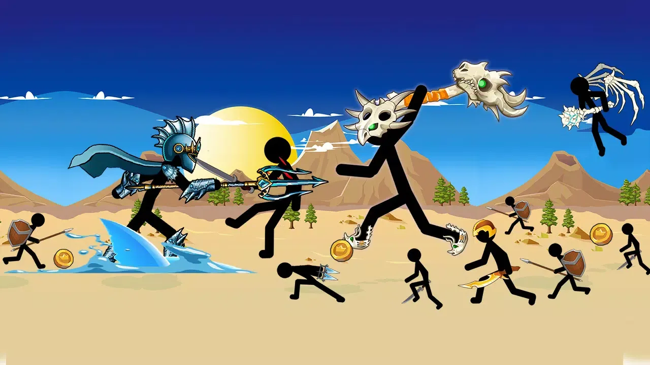 Stick Giant: Army Battle Screenshots