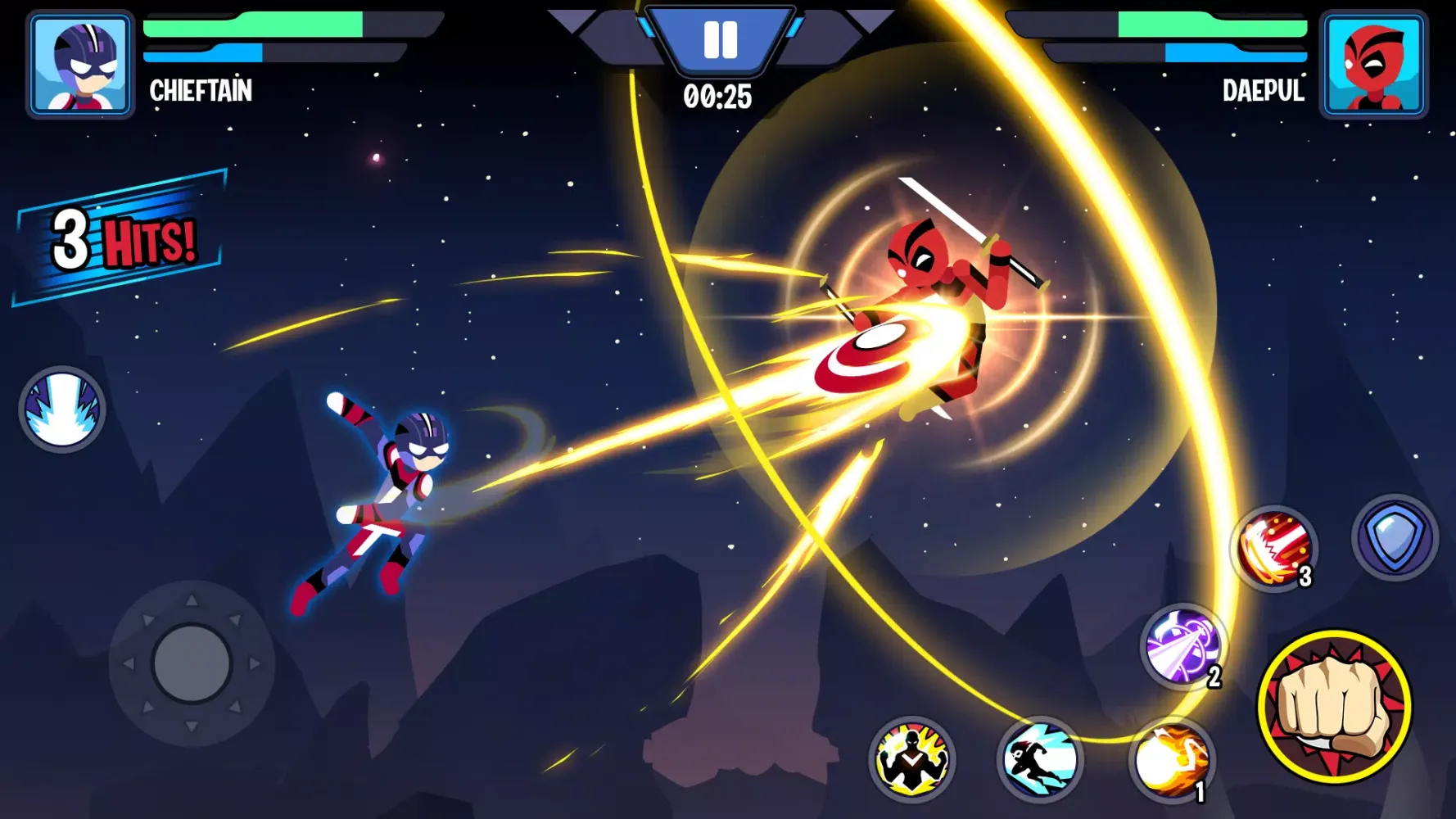 Capturas de pantalla de Stickman Heroes Fight
