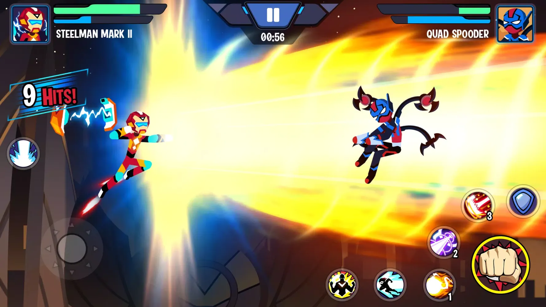 Capturas de pantalla de Stickman Heroes Fight