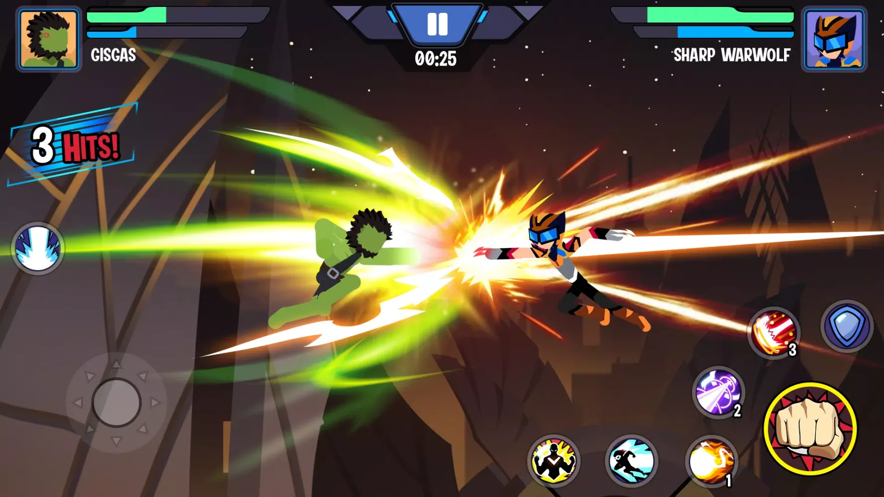 Capturas de pantalla de Stickman Heroes Fight