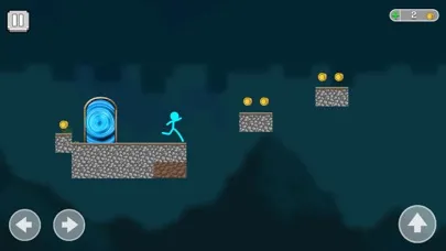 Capturas de tela do Stickman Parkour Running Game