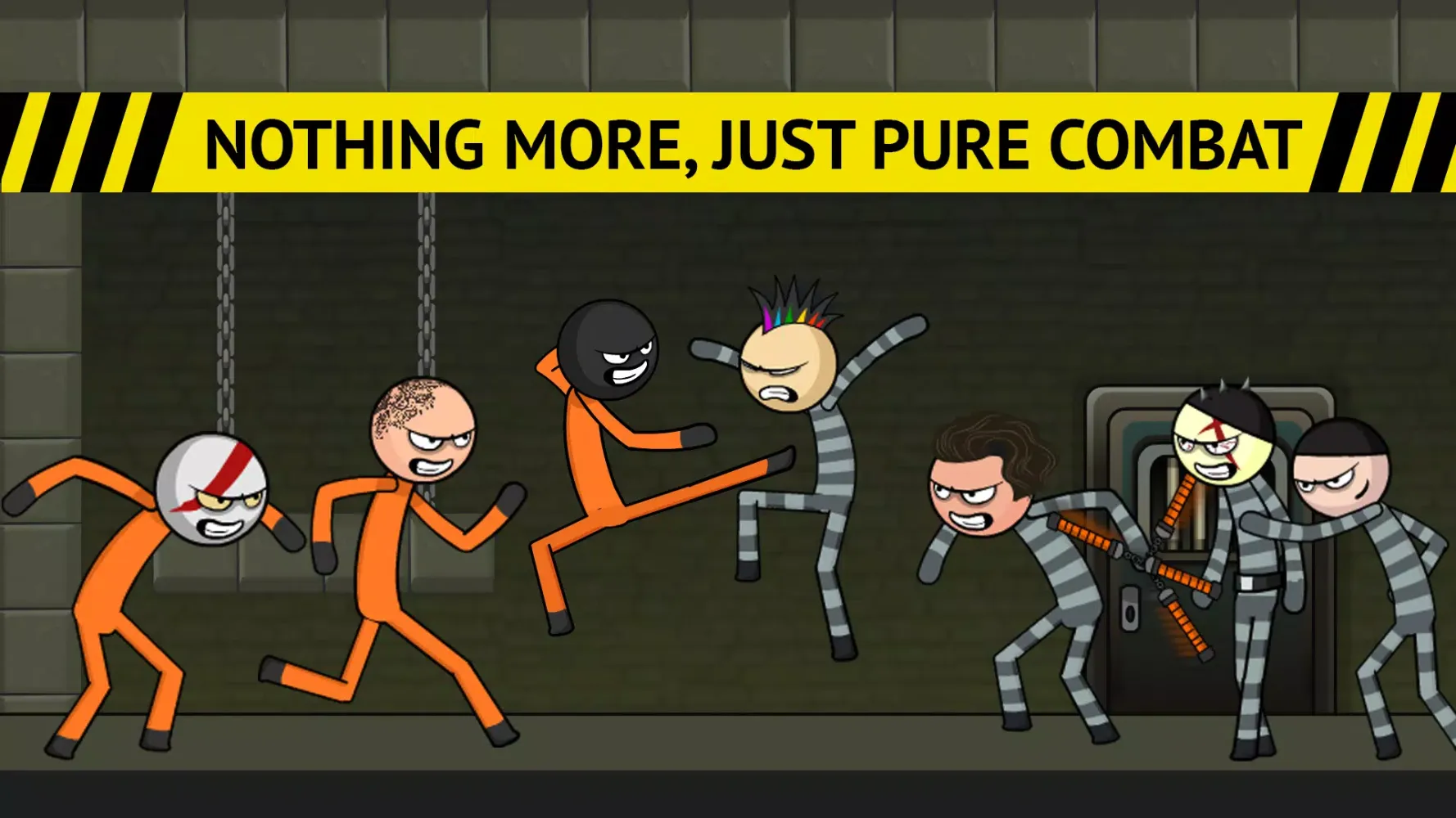 Stickman Fight. Prison Escape Screenshots
