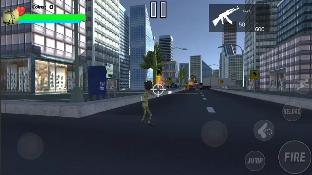 Captures d'écran de Stickman Rope Hero