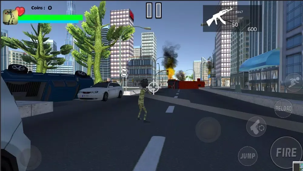 Captures d'écran de Stickman Rope Hero