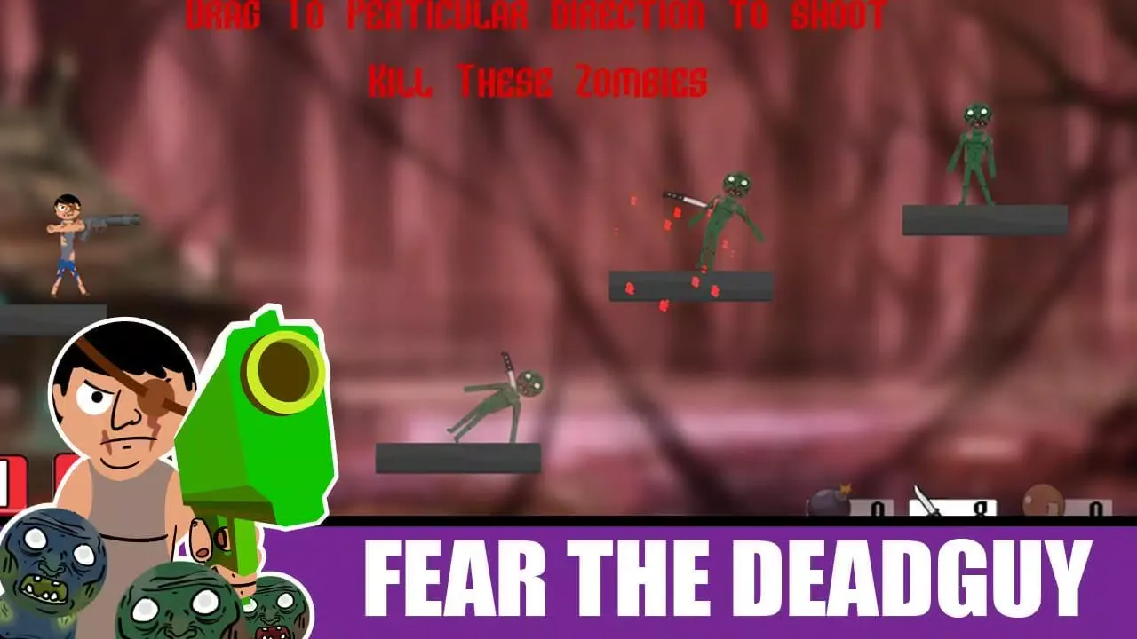 Ảnh chụp màn hình của Stickman shooter : zombie hunter