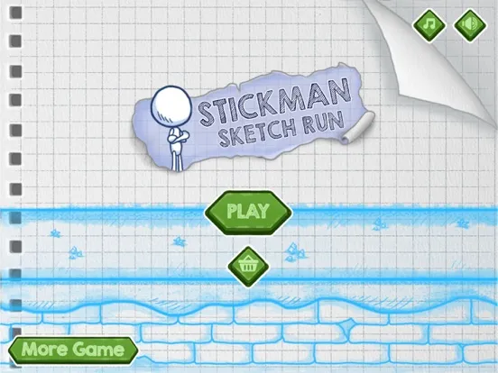Stickman Sketch Run iPad  Screenshots