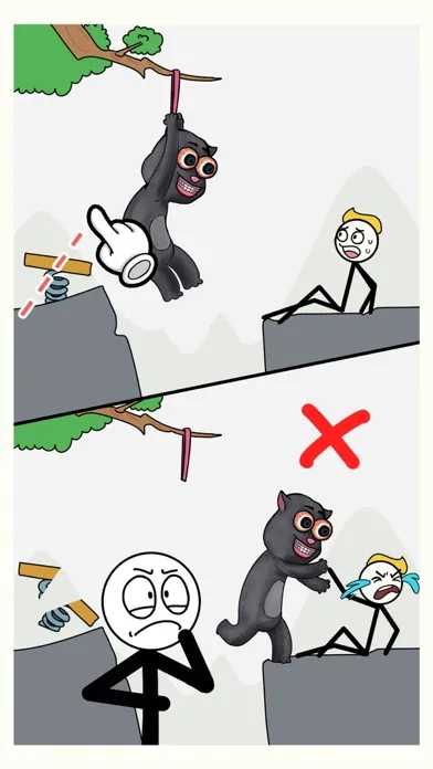 تصاویر Stickman Slice: Cut Puzzle