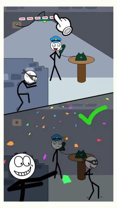 تصاویر Stickman Slice: Cut Puzzle