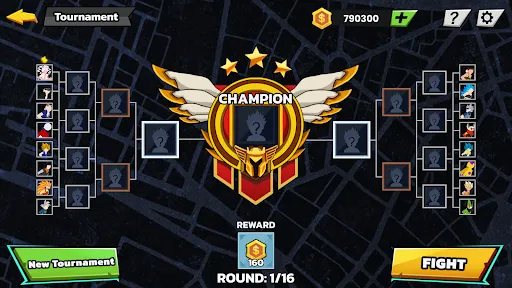 Tangkapan layar Stickman Fight Dragon Warriors