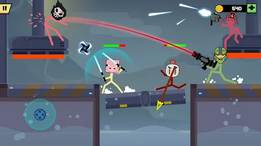 Stickman Fight Battle Ekran Görüntüleri