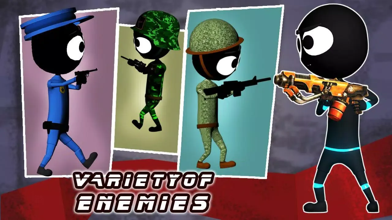Stickman Shooter: Elite Strikeforce Screenshots
