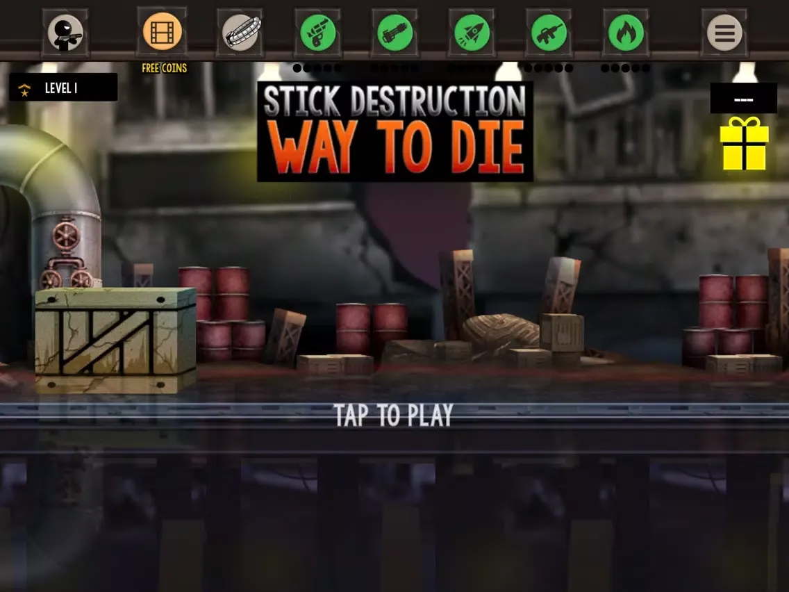 Stick Destruction - Way To Die iPad  Screenshots