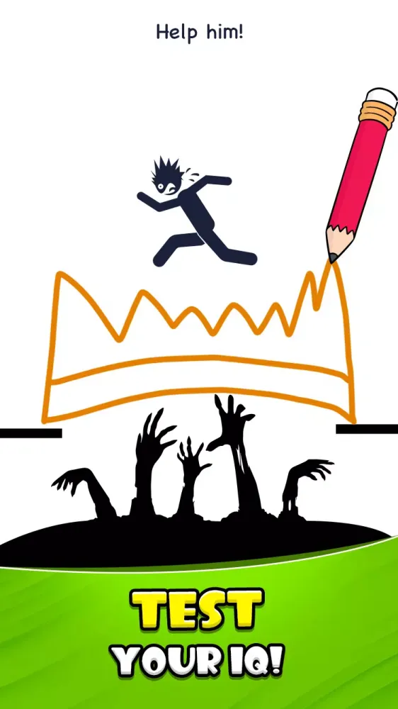 Stickman Rescue: Draw Game Screenshots
