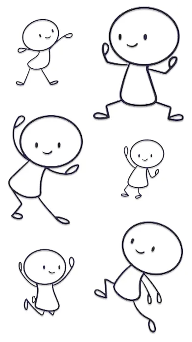 Capturas de pantalla de Stickman Stickers - WASticker