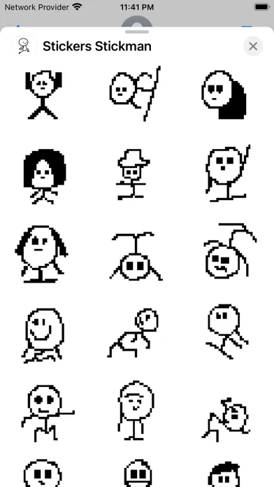 Capturas de pantalla de Stickman Stickers - WASticker