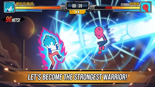 Super Stickman Dragon Warriors应用截图