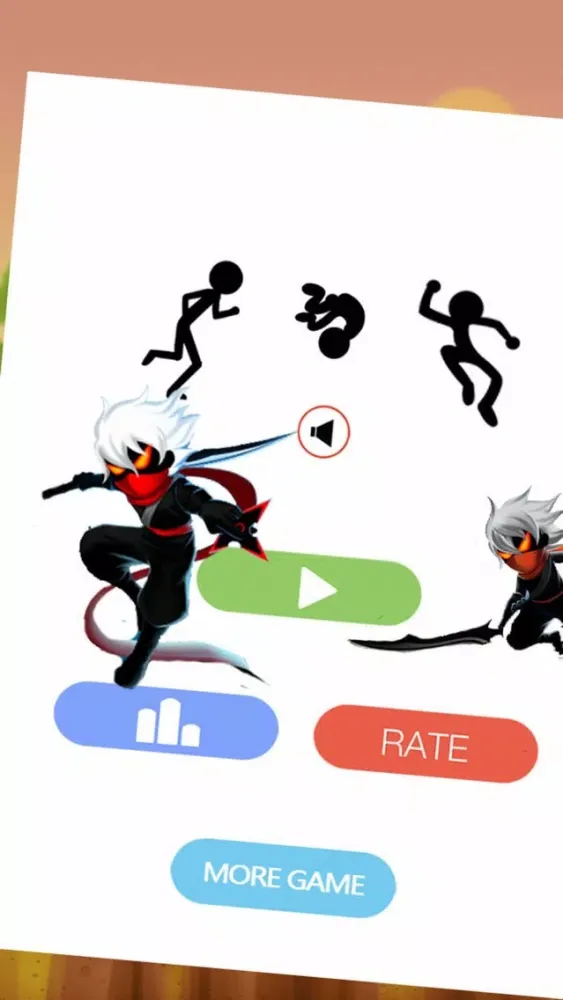 Zrzuty ekranu Stickman Ninja Simulator - Ninja Jump Endless Edition