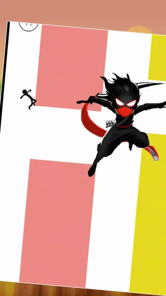 Zrzuty ekranu Stickman Ninja Simulator - Ninja Jump Endless Edition