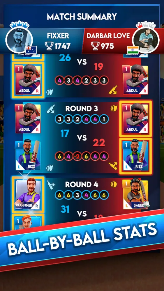 Capturas de pantalla de Stick Cricket Clash