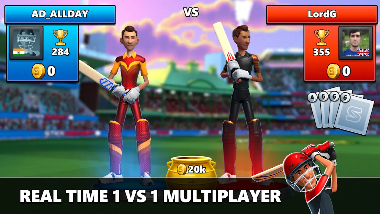 Stick Cricket Live スクリーンショット