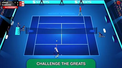 Stick Tennis Tour应用截图