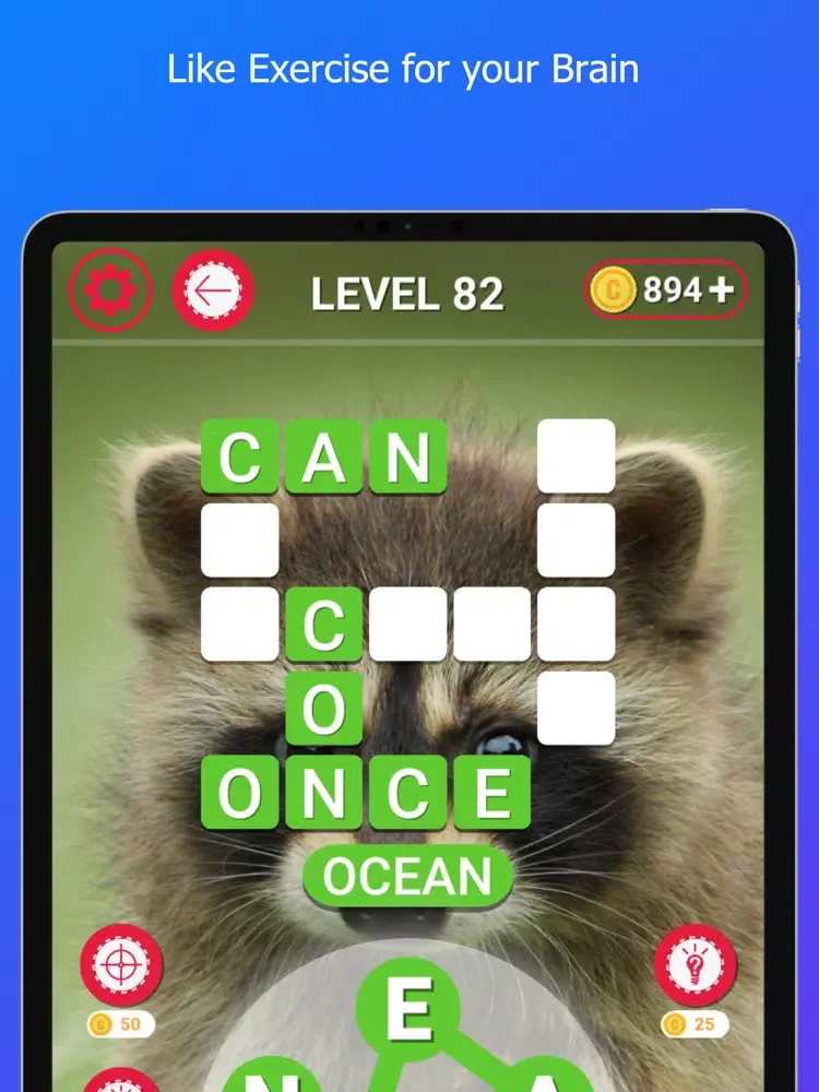 Animal Friends Word Puzzle iPad  Screenshots