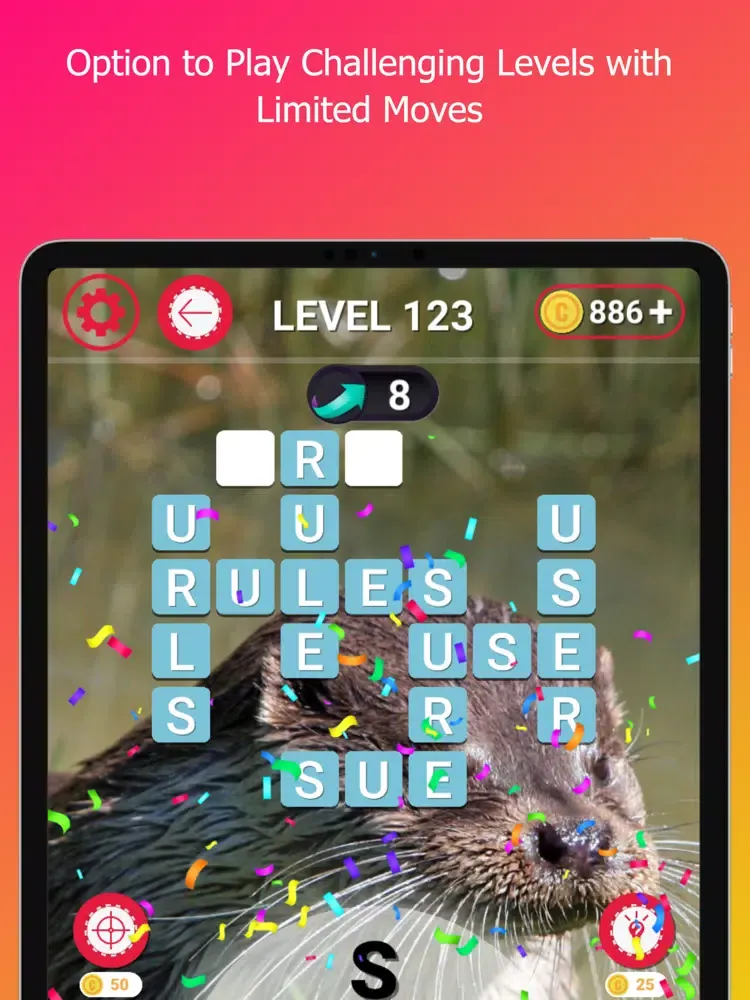 Animal Friends Word Puzzle iPad  Screenshots