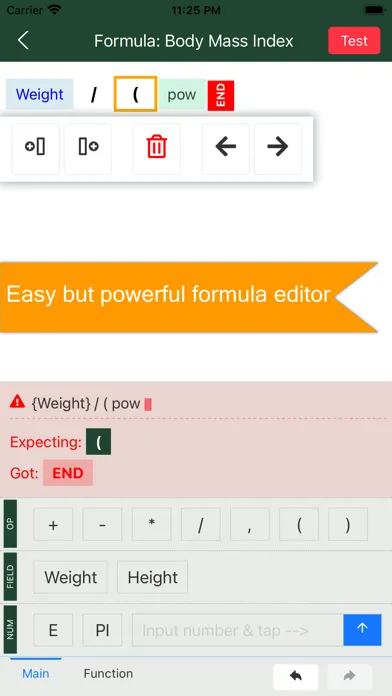 iFormula - Your Own Calculator स्क्रीनशॉट