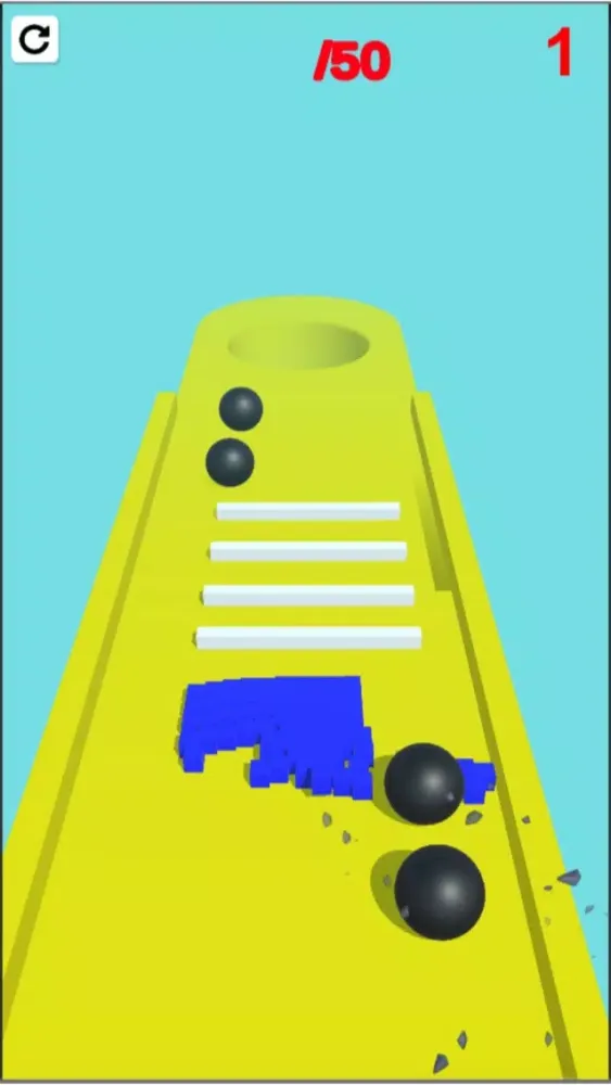Cubes collect 3D : Drag Block Screenshots