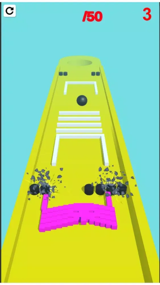 Cubes collect 3D : Drag Block Screenshots