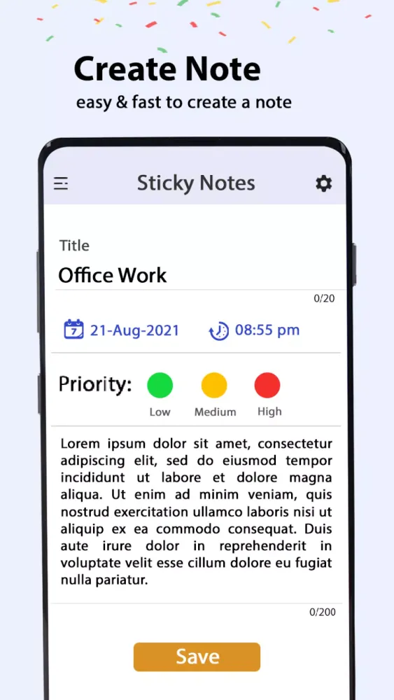 Notepad: Sticky Notes Screenshots