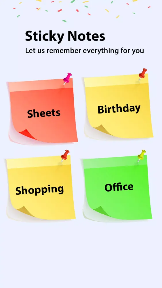 Notepad: Sticky Notes Screenshots