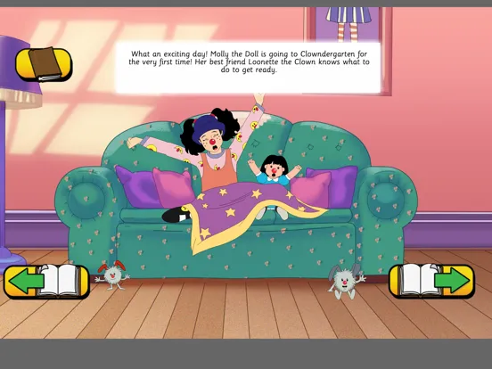 Molly's Big Day iPad  Screenshots