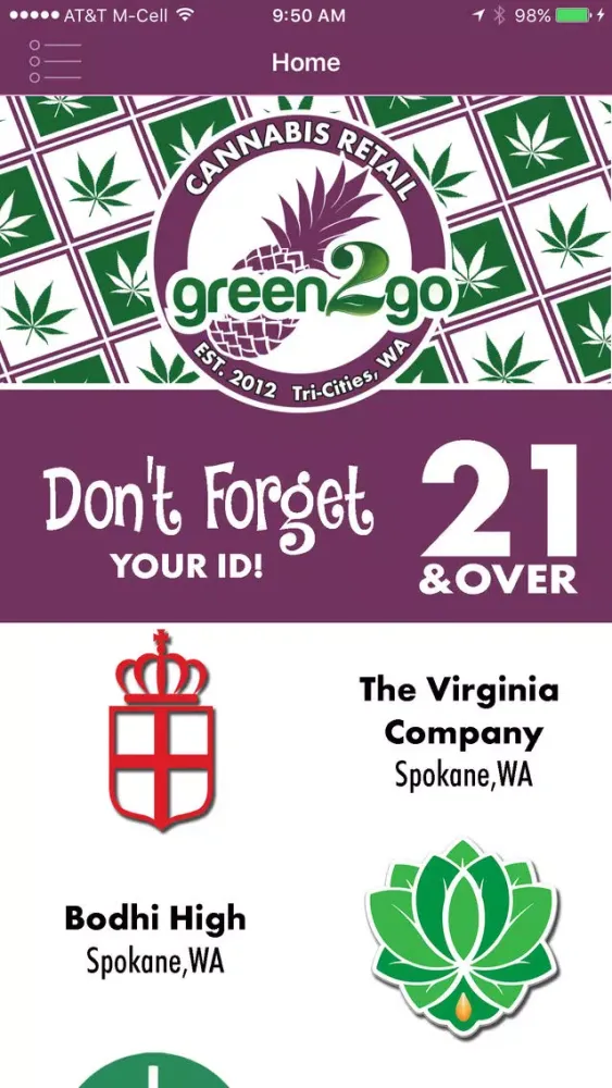 Green2Go Marijuana Dispensary স্ক্রিনশট