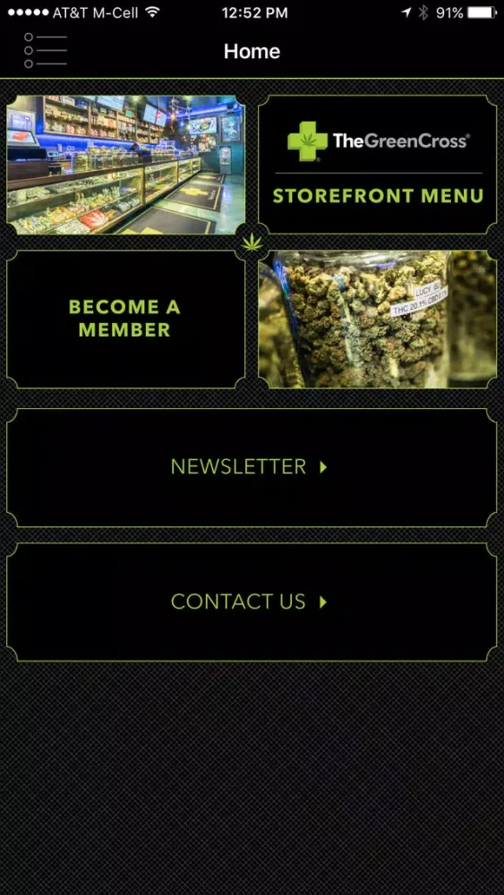 The Green Cross Medical Marijuana Dispensary スクリーンショット