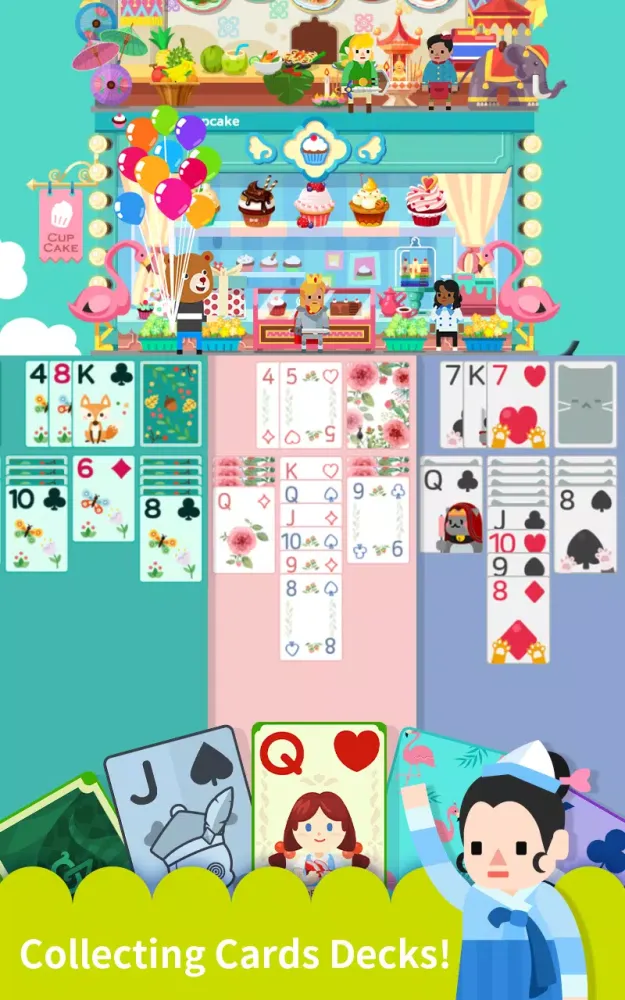 Solitaire Cooking Tower Screenshots