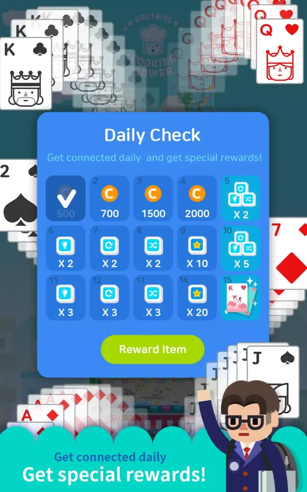 Solitaire Cooking Tower Screenshots