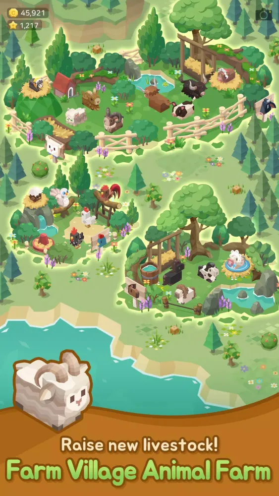 Capturas de tela do Solitaire Farm Village