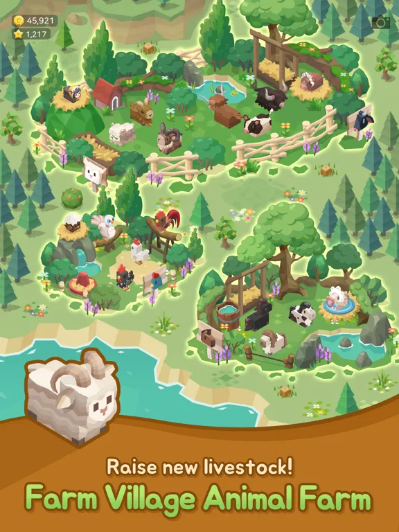 Solitaire Farm Village iPad  スクリーンショット