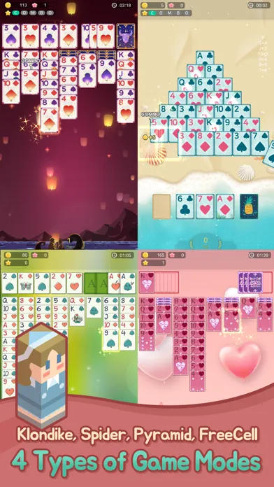Solitaire Farm Village スクリーンショット
