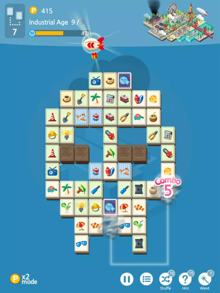 Скриншоты Mahjong City builder iPad 