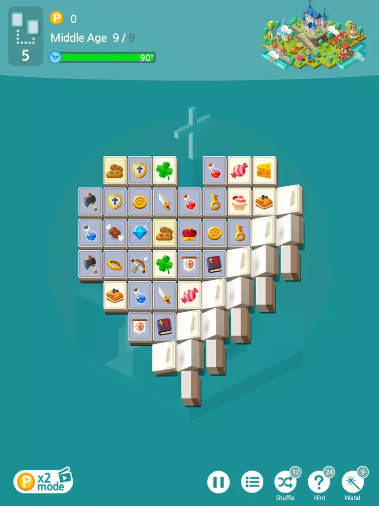 Скриншоты Mahjong City builder iPad 