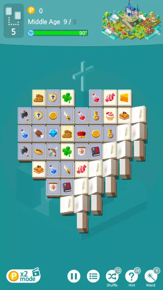 Скриншоты Mahjong City builder