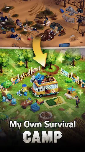 Merge Survival : Wasteland 스크린샷