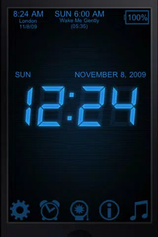 12,24 Alarm Clock Sleep Music应用截图